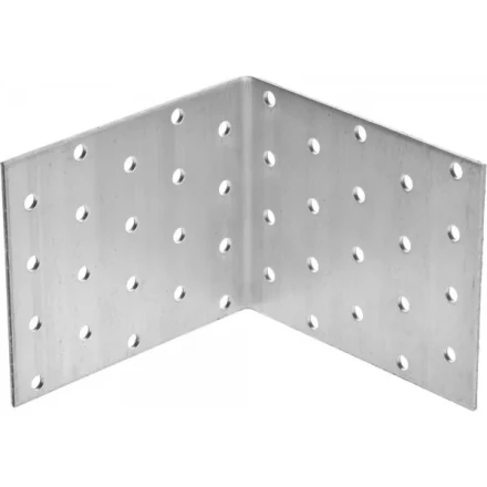 Крепежный угол ЗУБР &quot;МАСТЕР&quot; равносторонний, 80х100х100мм, 20шт 310205-080-100 купить в Челябинске