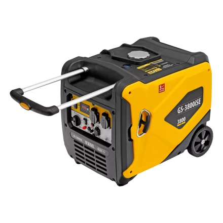 Генератор инверторный Denzel GS-3800iSE, 3,8 кВт, 230 В, закрытый корпус,электростартер купить в Челябинске