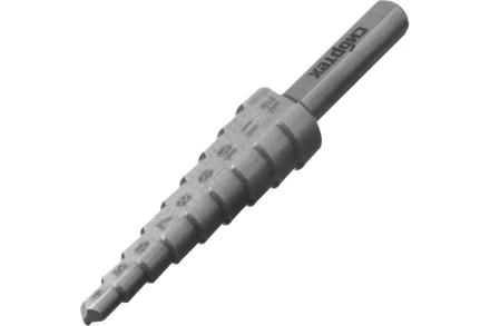 Сверло ступенчатое по металлу Сибртех 723011, 4-5-6-7-8-9-10-11-12 мм, 4241 купить в Челябинске