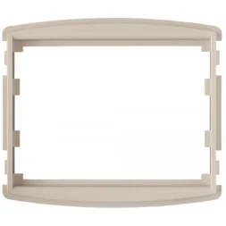 Вставка СВЕТОЗАР "ЭФФЕКТ" декоративная, цвет бежевый, одинарная SV-54461-B