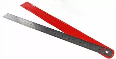 Линейка металлическая двусторонняя 150 мм купить в Челябинске