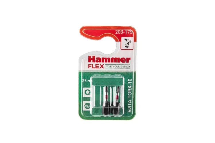 Бита HAMMER T10 25мм купить в Челябинске
