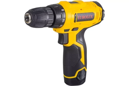 Дрель-шуруповерт Eurolux ДА-12/1Li 72/14/37 купить в Челябинске