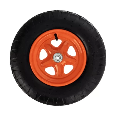 Колесо пневматическое Palisad «Звезда» 4.80/4.00-8 D380 мм, внутренний диаметр подшипника 12 мм, длина оси 90 мм, 689475 купить в Челябинске