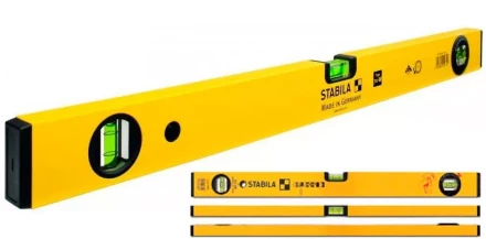 Уровень 120 см  тип 70W  3 глазка  02479 STABILA купить в Челябинске
