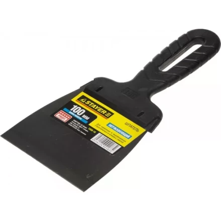 Шпатель STAYER &quot;PROFESSIONAL&quot;, нержавеющее полотно, с пластмассовой ручкой, 100мм 1008-10 купить в Челябинске