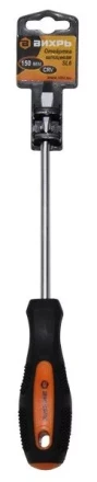 Отвёртка шлицевая SL6 150 мм Вихрь купить в Челябинске
