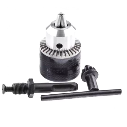 Патрон для дрели ключевой 1,5-13 мм М12 х 1,25 адаптер SDS Plus Сибртех 168257 купить в Челябинске