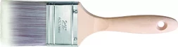 Кисть плоская Platinum 3" искусственная щетина деревянная ручка / Matrix 83335