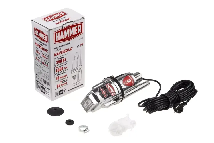 Вибрационный насос HAMMER NAP250UC(10) купить в Челябинске