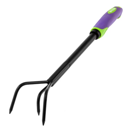 Рыхлитель 3-зубый Palisad 62063, 60х400 мм, стальной, обрезиненная эргономичная рукоятка, LSR1 купить в Челябинске