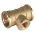 Тройник GENERAL FITTINGS переходной, латунь, г/г/г, 1&quot;-1/2&quot;-1&quot; 51061-1-1/2-1 купить в Челябинске