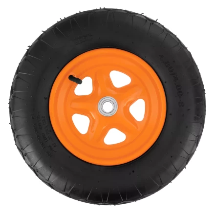 Колесо пневматическое Palisad «Звезда» 4.80/4.00-8 D380 мм, внутренний диаметр подшипника 20 мм, длина оси 90 мм, 689485 купить в Челябинске