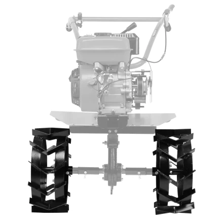Грунтозацепы Denzel 380/160 мм, посадка круг 30 мм, комплект 2 шт 59917 купить в Челябинске