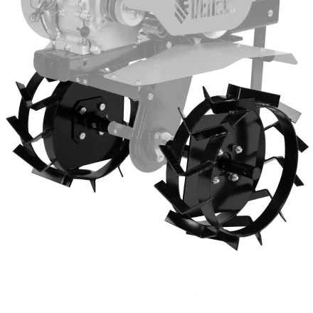 Грунтозацепы Denzel 380/160 мм, посадка круг 30 мм, комплект 2 шт 59917 купить в Челябинске