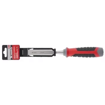 Долото-стамеска 18 мм 60 CrV трехкомпонентная обрезиненная рукоятка MATRIX 24753 купить в Челябинске