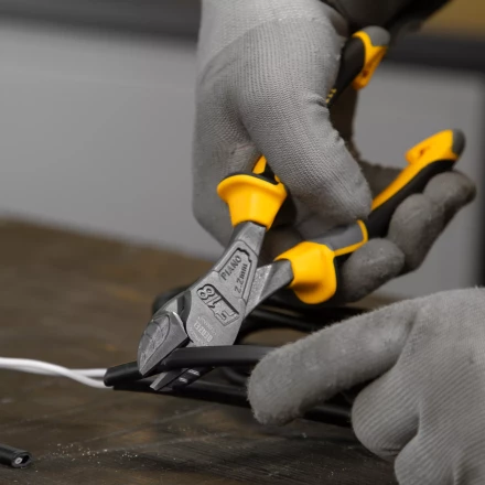 Бокорезы усиленные 180 мм Denzel 17783, трехкомпонентные рукоятки купить в Челябинске