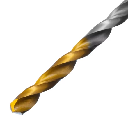 Сверло спиральное по металлу 4,2 х 119 мм, Р6М5, Golden Tip, удлиненное Denzel 718251 купить в Челябинске