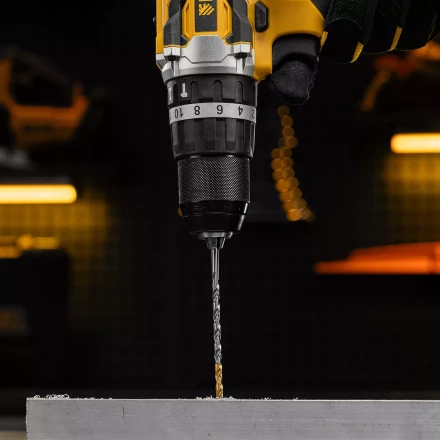 Сверло спиральное по металлу 4,2 х 119 мм, Р6М5, Golden Tip, удлиненное Denzel 718251 купить в Челябинске