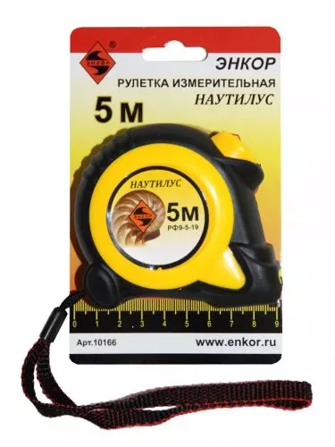 Рулетка 5м Наутилус Энкор 10166 купить в Челябинске
