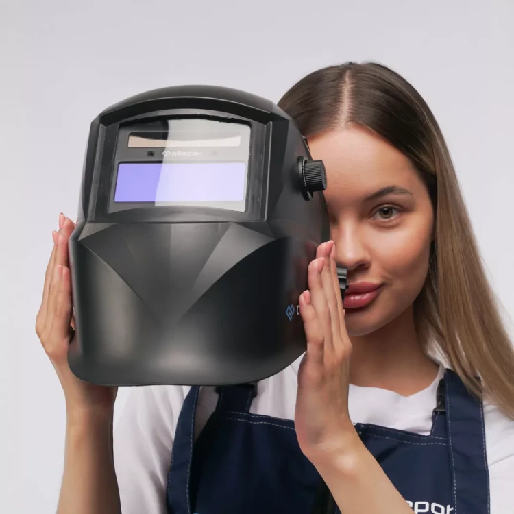 Маска сварщика Хамелеон Оберон PROFI (BLACK) 21091319 купить в Челябинске