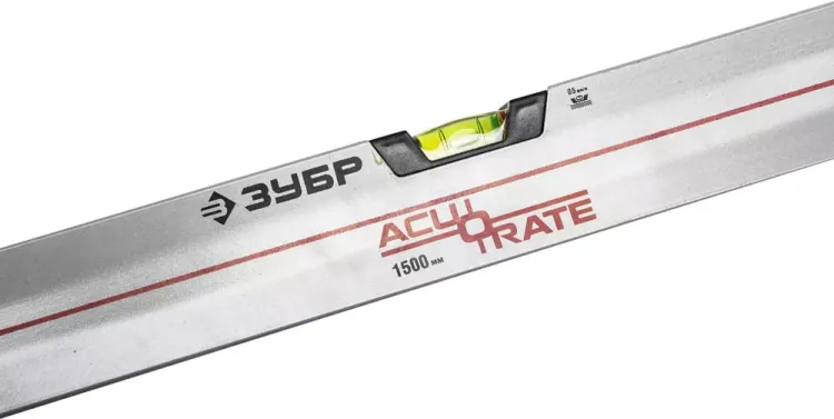 Уровень ЗУБР "ACURATE 3" коробчатый усиленный, 3 ампулы, 150см 34593-150 купить в Челябинске