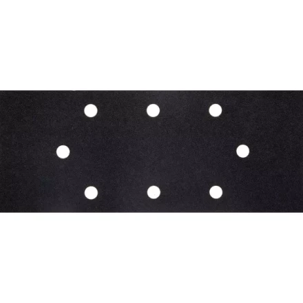 Лист шлиф. универсал. URAGAN &quot;Оптимален для мягких пород дерева&quot; 8 отверстий по линии, для ПШМ, P180, 93х230мм, 10шт 907-22102-180-10 купить в Челябинске