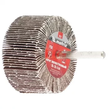 Круг лепестковый для дрели 60 х 30 х 6 мм Р 100 MATRIX 74125 купить в Челябинске