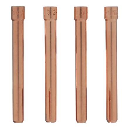 Набор цанг для электрода 1,6мм, 2,0мм, 2,4мм, 3,2 мм Denzel 93657 купить в Челябинске