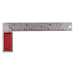 Угольник стальной Matrix, 300 мм, градуировка, 32391