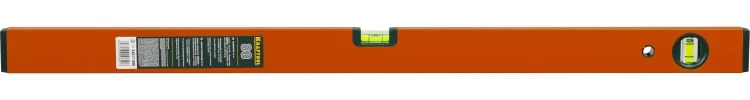 Уровень KRAFTOOL коробчатый усиленный, точность (0,5мм/м), 2 ампулы, 80 см 34577-080 купить в Челябинске