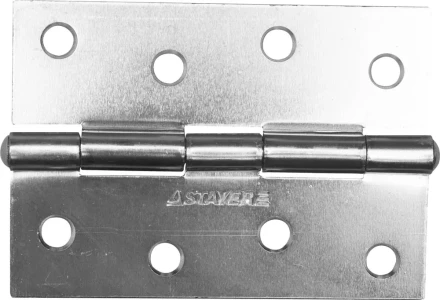 Петля дверная STAYER &quot;MASTER&quot; универсальная, цвет белый цинк, 100мм 37611-100-1 купить в Челябинске