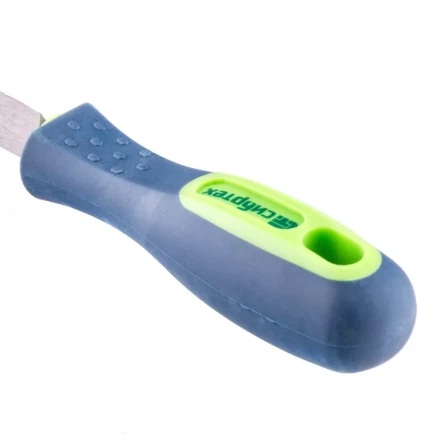 Напильник 250 мм трехгранный двухкомпонентная рукоятка №2 Сибртех 16030 купить в Челябинске