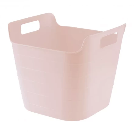 Ведро гибкое сверхпрочное 26 л розовое Сибртех 67511 купить в Челябинске