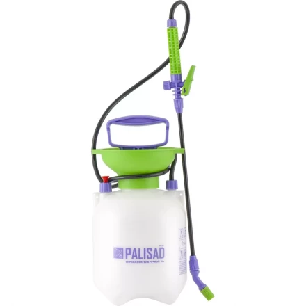 Опрыскиватель ручной с горловиной 3л насосом шлангом разбрызгиватель PALISAD 64743 купить в Челябинске