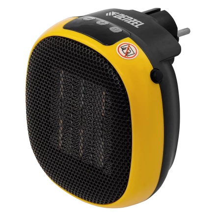 Тепловентилятор портативный керамический Denzel DTFC-700, 3 реж. вентилятор, нагрев 700 Вт 96407 купить в Челябинске