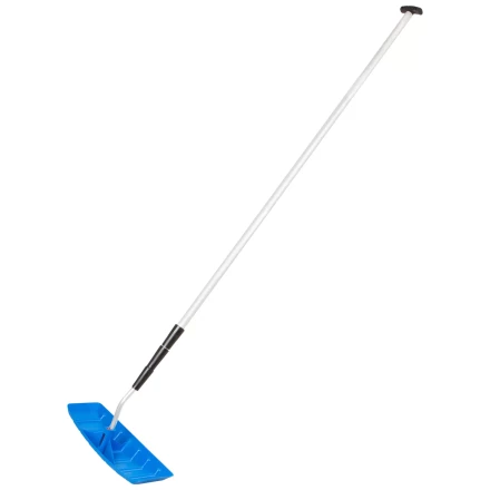 Скребок для уборки снега с крыш 610х140 мм, алюминиевая телескоп. рукоятка, длина 2-6 м// Россия 61671 купить в Челябинске