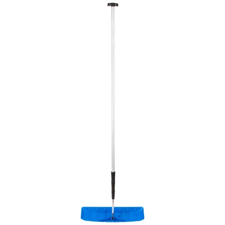 Скребок для уборки снега с крыш 610х140 мм, алюминиевая телескоп. рукоятка, длина 2-6 м// Россия 61671 купить в Челябинске