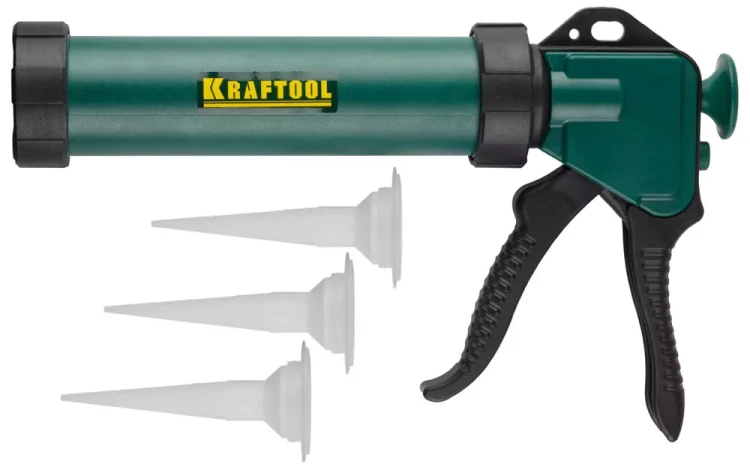 Пистолет для герметика KRAFTOOL "KraftSeal" 06677, закрытый, 320мл 06677_z01 купить в Челябинске
