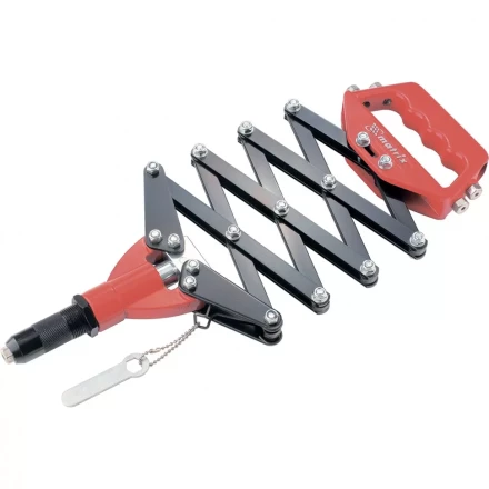 Заклепочник, 800 мм, &quot;Гармошка&quot;, усиленный, заклепки 3,2-4,0-4,8-6,0-6,4 мм Matrix 405505 купить в Челябинске