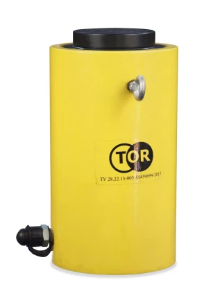Домкрат гидравлический телескопический TOR HHYG-15510D (ДТ15Г510) 15 т (3 уровня) 1004683 купить в Челябинске