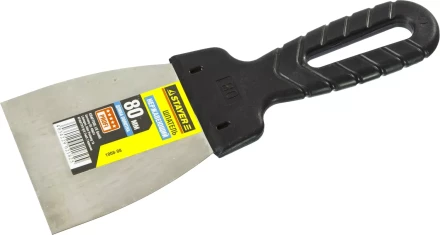 Шпатель STAYER &quot;PROFESSIONAL&quot;, нержавеющее полотно, с пластмассовой ручкой, 80мм 1008-08 купить в Челябинске