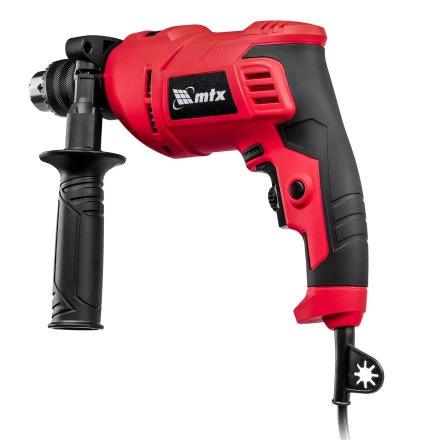 Дрель ударная MTX MID-750, 750 Вт, 0-3000 об/мин, 0-48000 уд/мин 26382 купить в Челябинске