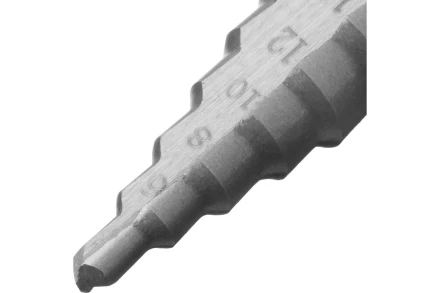 Сверло ступенчатое по металлу Сибртех 723015, 4-6-8-10-12-14-16-18-20-22-24-26-28-30-32 мм, 4241 купить в Челябинске