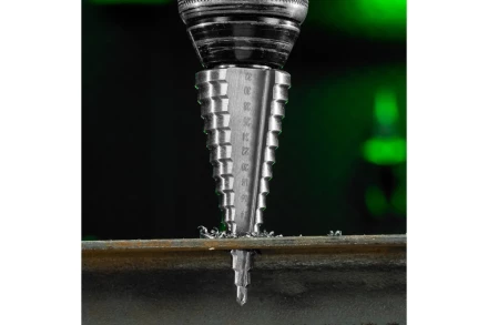 Сверло ступенчатое по металлу Сибртех 723015, 4-6-8-10-12-14-16-18-20-22-24-26-28-30-32 мм, 4241 купить в Челябинске