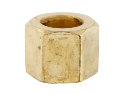 Гайка 14 М12х1,25 левая латунь Сварог