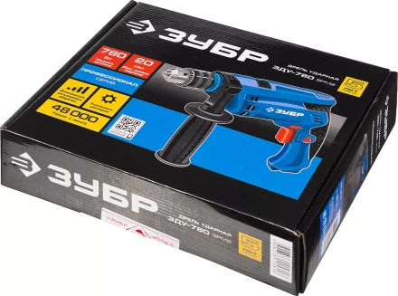 Дрель ударная ЗДУ-780 ЭРМ2 серия ПРОФЕССИОНАЛ купить в Челябинске