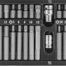 Набор вставок 4-12мм Т20-Т55 M5-M12 30/75мм 3/8"DR 1/2"DR 40предметов Jonnesway S29H4140S 47300 купить в Челябинске