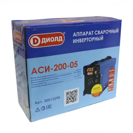 Аппарат сварочный инверторный Диолд АСИ 200-05 купить в Челябинске
