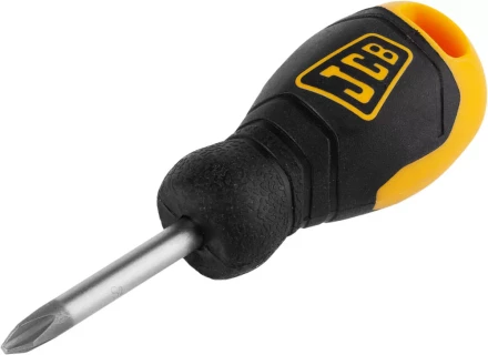 Отвертка JCB, хромомолибденовая сталь S2, двухкомпонентная рукоятка, магнитный наконечник, PH №2х40мм JSD001 купить в Челябинске